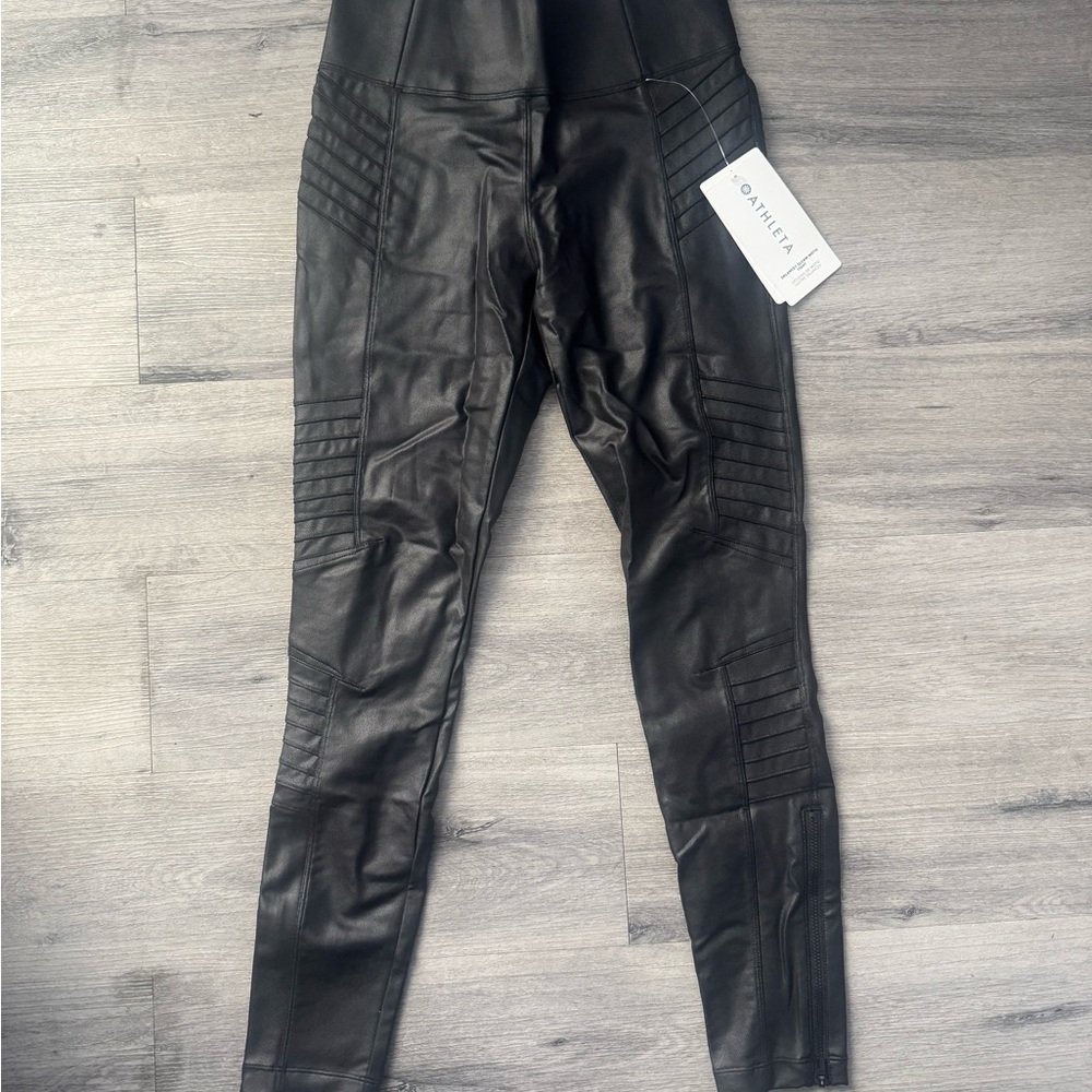 Athleta Delancey Gleam Moto Tight Leggings